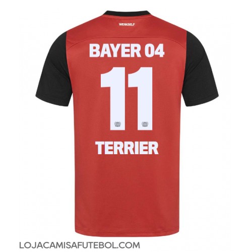 Camisa de Futebol Bayer Leverkusen Martin Terrier #11 Equipamento Principal 2024-25 Manga Curta